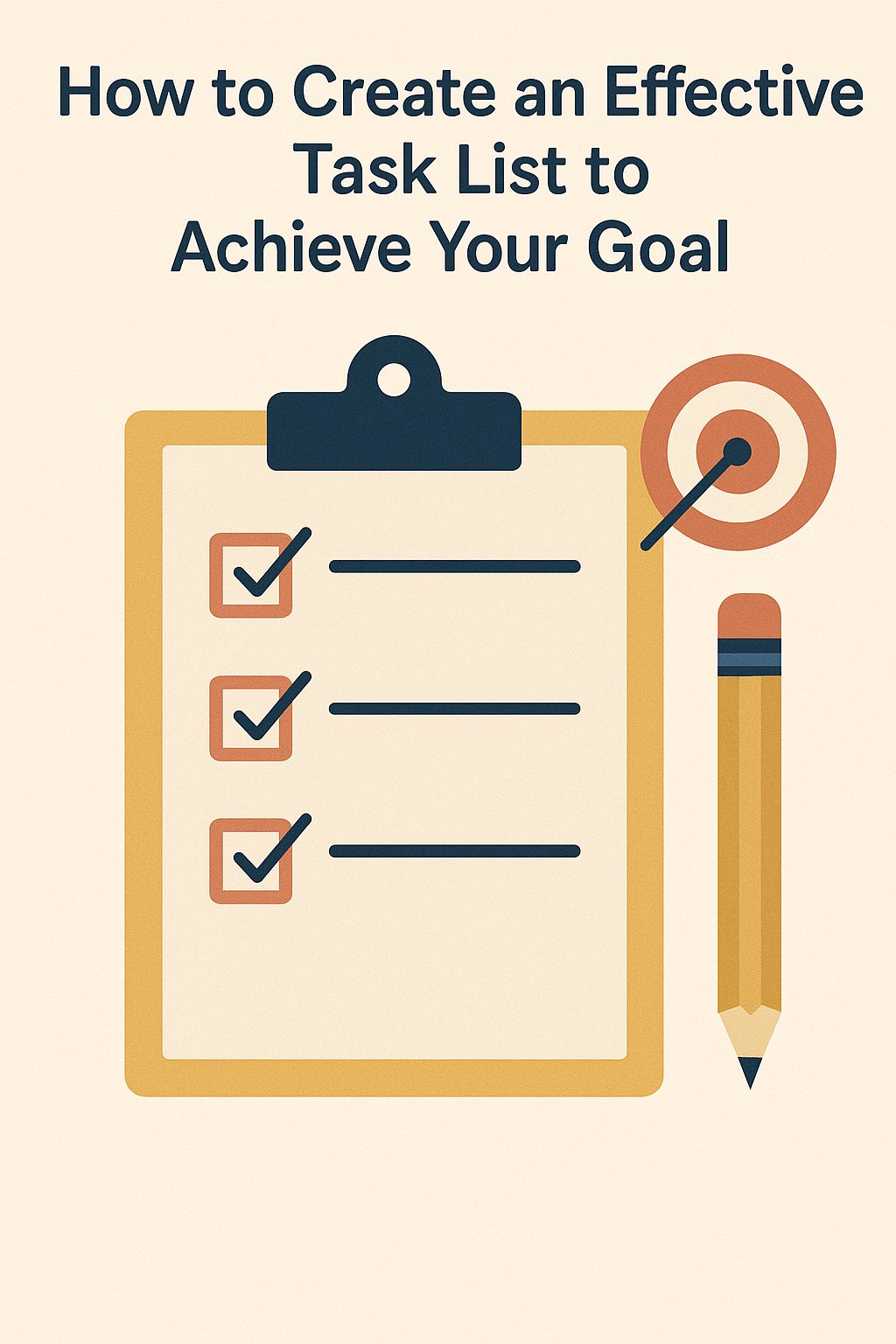 How to Create an Effective Task List to Achieve Your Goal